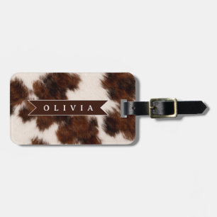 Etiqueta De Bagagem Presente Personalizado no Estilo Western Cowgirl c