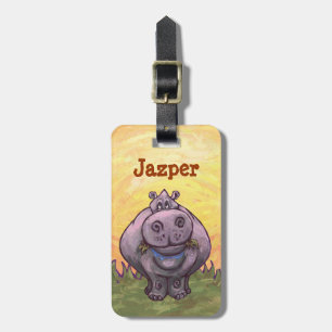 Etiqueta De Bagagem Presentes & acessórios do Hippopotamus