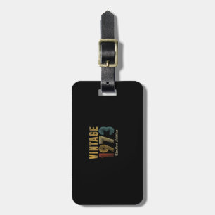 Etiqueta De Bagagem Presentes de 50 anos Vintage 1973 Limited Edition 