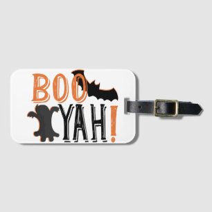 Etiqueta De Bagagem presentes de Halloween fofo booyah