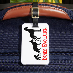 Etiqueta De Bagagem Presentes divertidos do Grande Dane