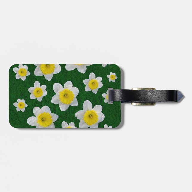 Etiqueta De Bagagem Primavera Daffodils (Traseira Horizontal)