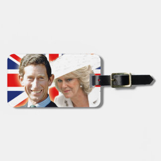 Etiqueta De Bagagem Príncipe Carlos & HRH Duquesa Cornwall