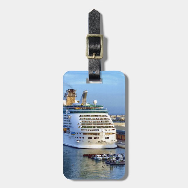 Etiqueta De Bagagem Proa do explorador personalizada (Frente Vertical)