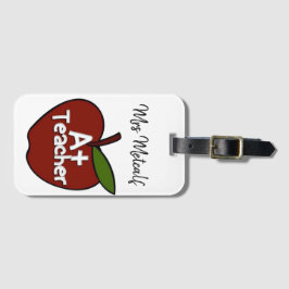 Etiqueta De Bagagem Professor A+ Personalizado