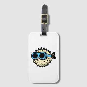 Etiqueta De Bagagem Pufferfish