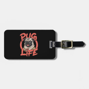 Etiqueta De Bagagem Pug Life