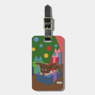 Etiqueta De Bagagem Puppy presente