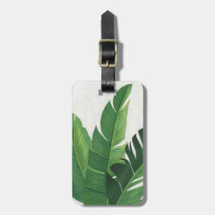 Etiqueta De Bagagem Pura Vida - Folhas Tropicais