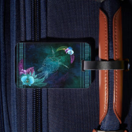 Etiqueta De Bagagem Quando você sonha com o Havaí