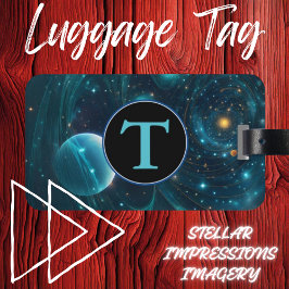 Etiqueta De Bagagem Quantum Twilight