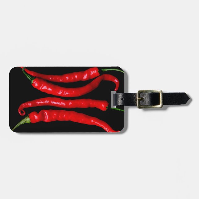 Etiqueta De Bagagem Quatro Red Chilies cd ltcna (Frente Horizontal)