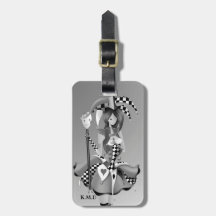 Quirky Jester & Puppet King Luhole Tag