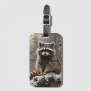 Etiqueta de Bagagem Raccoon