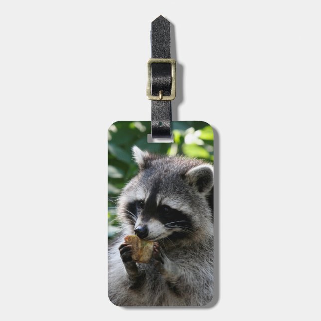 Etiqueta De Bagagem Raccoon_2015_0116 (Frente Vertical)