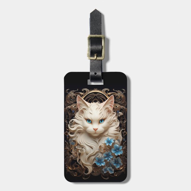 Etiqueta De Bagagem Ragdoll cat (Frente Vertical)
