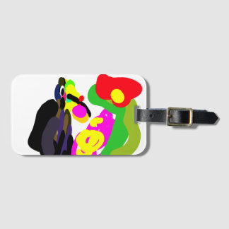 Etiqueta De Bagagem rainforest toucan kind 