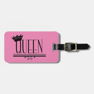 Etiqueta De Bagagem "RAINHA" - totalmente fabulosa!