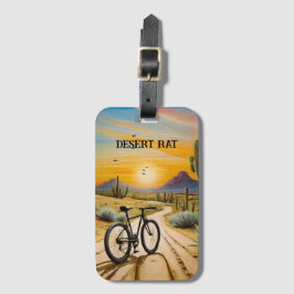 Etiqueta De Bagagem Rato do Deserto, personalizável