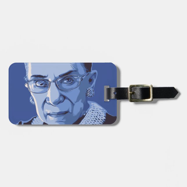 Etiqueta De Bagagem RBG notório (Frente Horizontal)