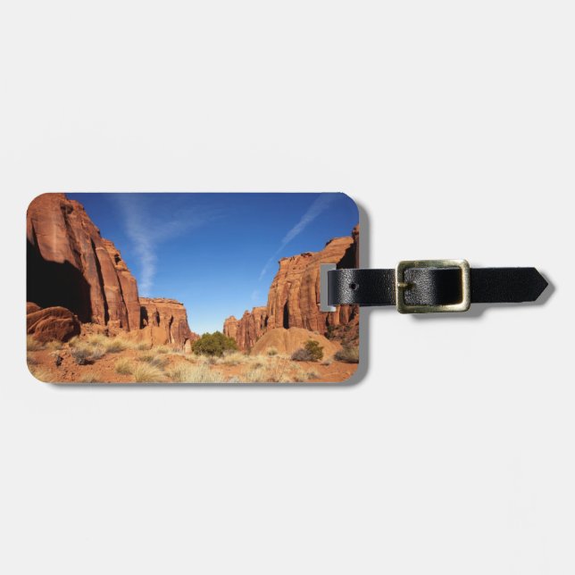 Etiqueta De Bagagem Red Rock Canyon (Frente Horizontal)