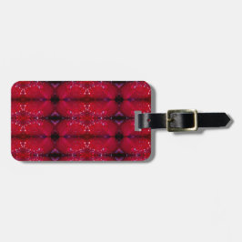 Etiqueta De Bagagem Red Snapdragon X Recoleta Ikat