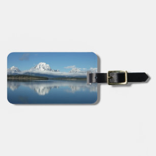 Etiqueta De Bagagem Reflexão do Monte Moran em Grand Teton
