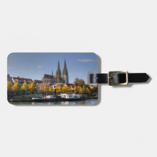 Etiqueta De Bagagem Regensburg, Alemanha