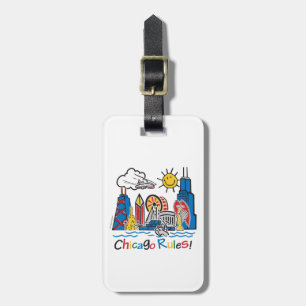 Etiqueta De Bagagem Regras de Chicago