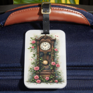 Etiqueta De Bagagem Relógio de Avô Ivy Rose Vintage