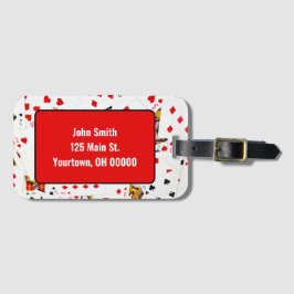 Etiqueta De Bagagem Reproduzindo coleção de cartões