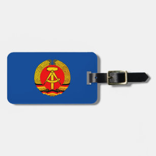 Etiqueta De Bagagem República Democrática Alemã (DDR, GDR) Alemanha Or