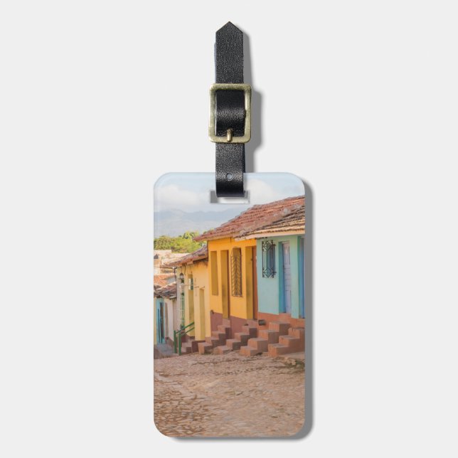 Etiqueta De Bagagem Residencial, Trinidad e Cuba (Frente Vertical)