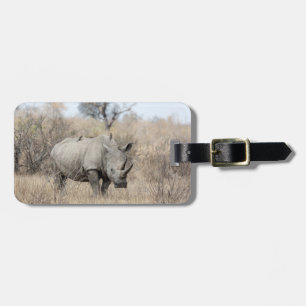 Etiqueta De Bagagem Rhino Branco
