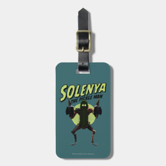 Etiqueta De Bagagem RICK E MORTY™| Solenya - O Homem-Picles