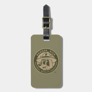 Etiqueta De Bagagem Rick Ranger| Rick Ranger Logotipo Khaki