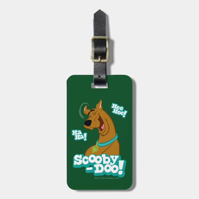 Etiqueta De Bagagem Riso de Scooby-Doo (Frente Vertical)