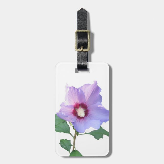 Etiqueta De Bagagem Rosa de Sharron (Frente Vertical)