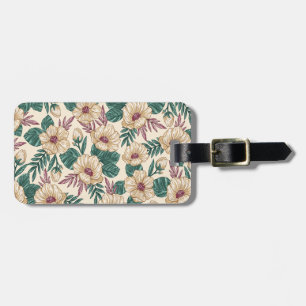 Etiqueta De Bagagem Rosas