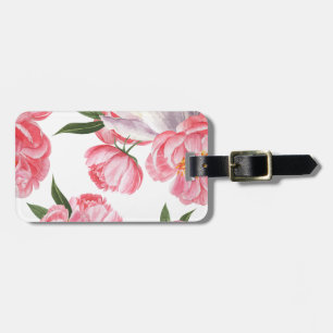 Etiqueta De Bagagem Rosas bonitas
