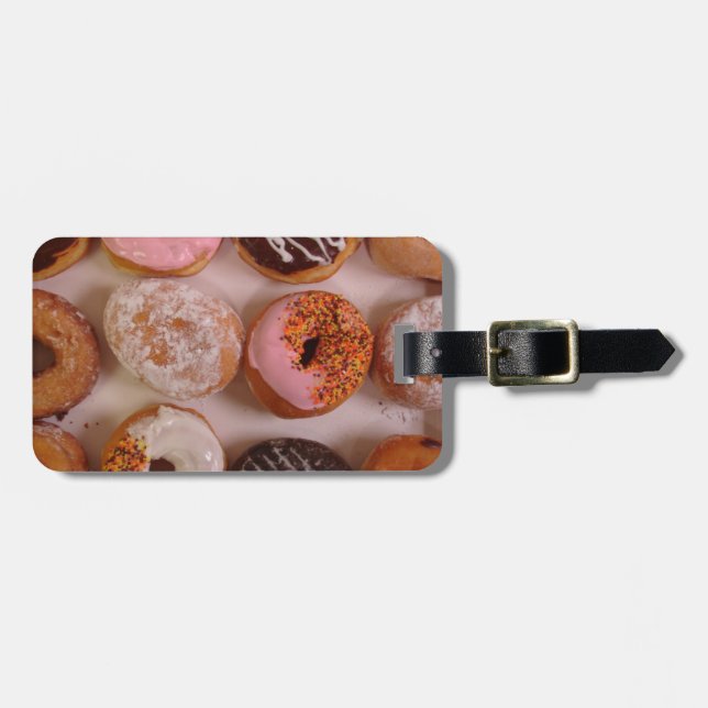 Etiqueta De Bagagem Rosquinhas! (Frente Horizontal)