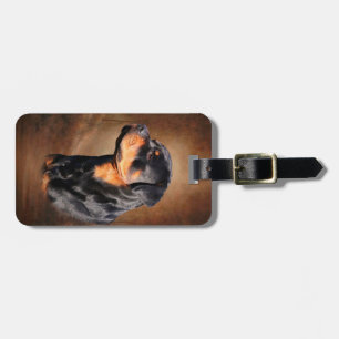Etiqueta De Bagagem Rottweiler