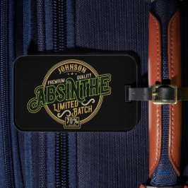 Etiqueta De Bagagem Rótulo do Líquido de Aguardente de Plantas Herbais