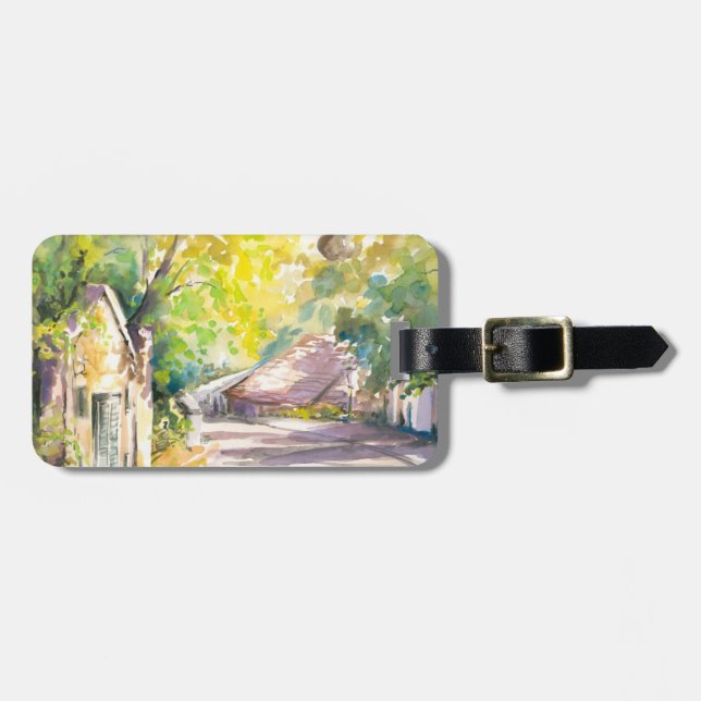 Etiqueta De Bagagem Rua (Frente Horizontal)