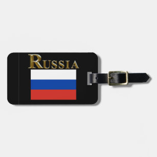 ETIQUETA DE BAGAGEM RÚSSIA