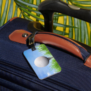 Etiqueta De Bagagem Saco de golfe marque seu presente de Cartão de vi