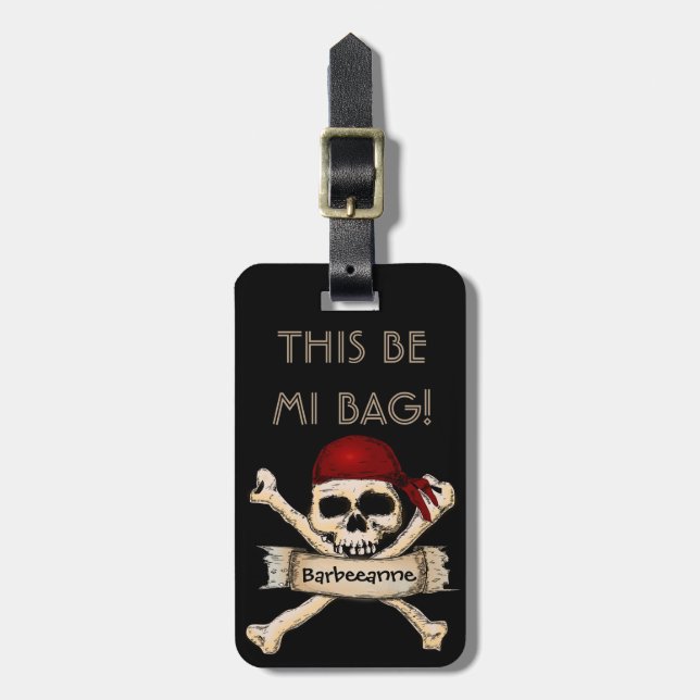 Etiqueta De Bagagem Saco do MI (Frente Vertical)