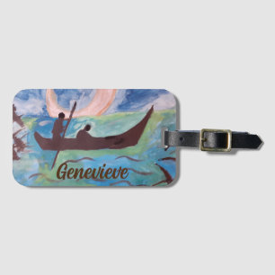Etiqueta De Bagagem Sail by Moonlight Personalizado