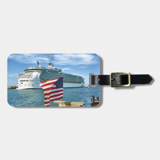 Etiqueta De Bagagem Sailaway personalizou (Frente Horizontal)