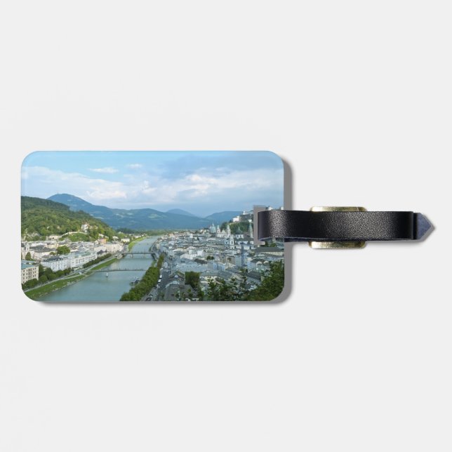 Etiqueta De Bagagem Salzburgo (Traseira Horizontal)